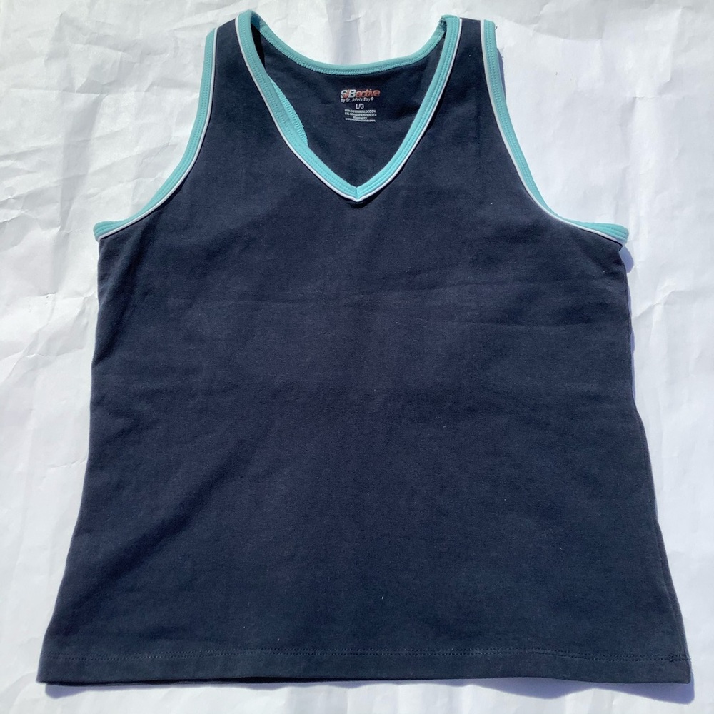 Brand New Sports Bra Tank Top SJB Active Dark Blue
